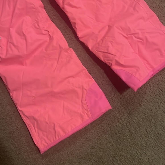 Neon Pink Girls XL (18) North Face Freedom Snow Pants - Picture 5 of 6